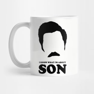 I know what I'm about son Mug